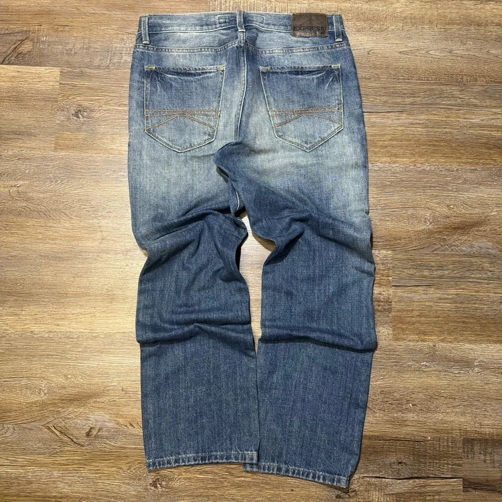 Beautiful Faded‎ Express Baggy Jeans